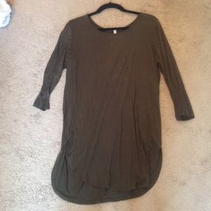 Green tunic/tshirt dress